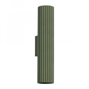 SELSEY Kinkiet Karbon 30 cm zielony oliwkowy