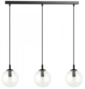 SELSEY Lampa wisząca Fregene transparentna x3