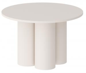 SELSEY Stolik kawowy Stessle okrągły 80 cm kaszmir mat