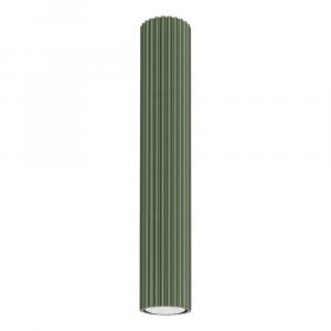 SELSEY Plafon Karbon 40 cm zielony oliwkowy
