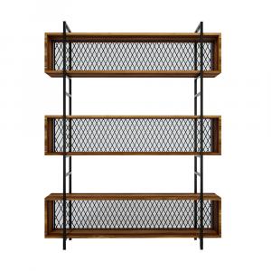 SELSEY Regał otwarty Isiel pięciopoziomowy industrialny 140 cm