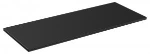 SELSEY Blat łazienkowy Temirni 120 cm czarny