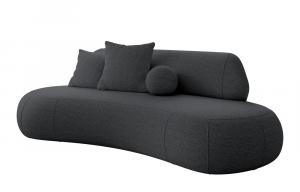 SELSEY Sofa Balme szara boucle