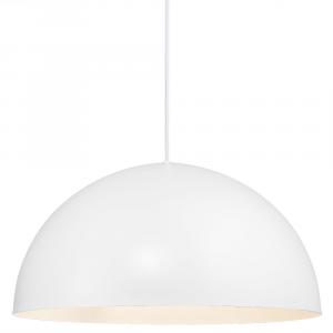 SELSEY Lampa wisząca Ellen średnia 40 cm biała