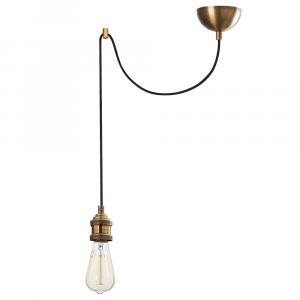 SELSEY Lampa sufitowa Pabella podwieszana vintage złota
