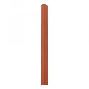 SELSEY Kinkiet Freya 120 cm ochra czerwona