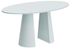 SELSEY Stół do jadalni Signize 160x89 cm miętowy mat