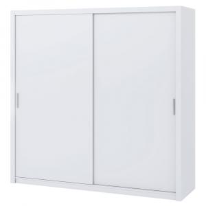 SELSEY Szafa przesuwna Rinker 220 cm Biały