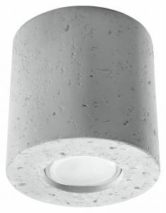 SELSEY Plafon Obett średnica 10 cm x1 beton