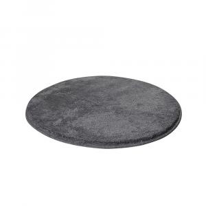 SELSEY Dywan okrągły Inglobes średnica 90 cm szary