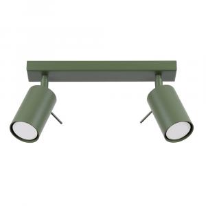 SELSEY Plafon Ring 2 zielony oliwkowy