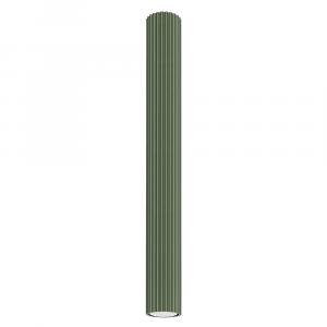 SELSEY Plafon Karbon 60 cm zielony oliwkowy
