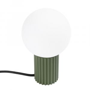 SELSEY Lampa stołowa Halo zielona oliwka