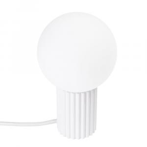 SELSEY Lampa stołowa Halo biała