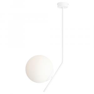 SELSEY Lampa wisząca Pipeally 64 cm biała