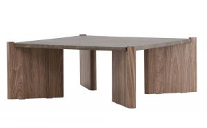 SELSEY Stolik kawowy Impity 40x100x100cm brązowy