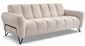 SELSEY Sofa trzyosobowa Volare kremowa szenil