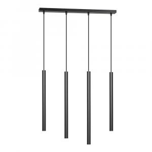 SELSEY Lampa wisząca Corinaldo czarna x4