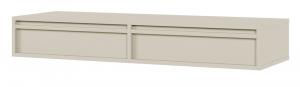 SELSEY Toaletka Evo z szufladami wisząca 110 cm kaszmir
