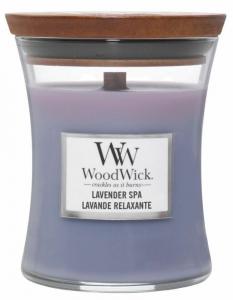 SELSEY Świeca zapachowa Woodwick Lavender SPA 275 g