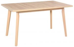 SELSEY Stół drewniany do jadalni rozkładany Korror 140-180x80 cm dąb sonoma