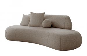 SELSEY Sofa Balme beżowa boucle