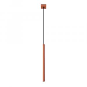 SELSEY Lampa wisząca Pastelo 1 ochra czerwona