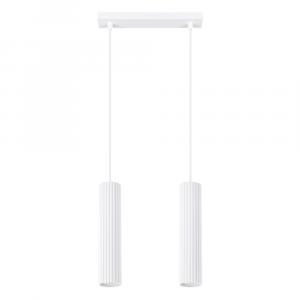 SELSEY Lampa wisząca Karbon 2 biały