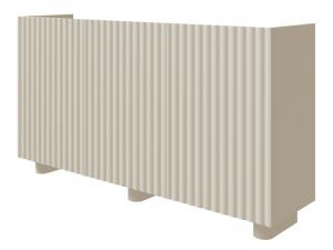 SELSEY Komoda trzydrzwiowa Fiorra 144 cm kaszmir