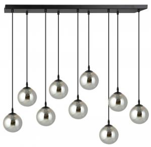 SELSEY Lampa wisząca Fregene grafitowa x9
