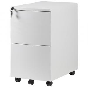 SELSEY Kontenerek metalowy pod biurko RPH-02 biały