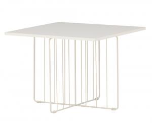 SELSEY Ława nowoczesna Recrosits 60x60 cm biała