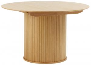 SELSEY Stół rozkładany Gativel 120-167 cm lamele dąb naturalny