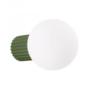 SELSEY Kinkiet Halo zielony oliwkowy IP44