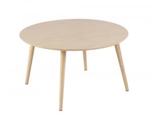 SELSEY Stolik kawowy Hoppler lakierowany bambus 80 cm