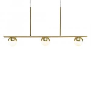 SELSEY Lampa wisząca Contina x3 złota