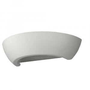 SELSEY Kinkiet ceramiczny Oskar biały