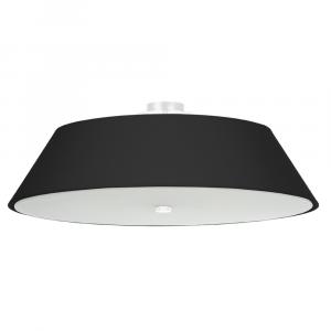 SELSEY Plafon Vega 70 cm czarny