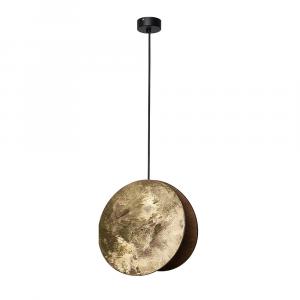 SELSEY Lampa wisząca Wheel złota 9028