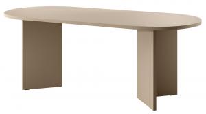 SELSEY Stół Ovo 204 cm Cappuccino