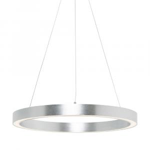 SELSEY Lampa wisząca Lucendro srebrna średnica 40 cm