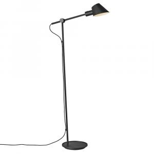 SELSEY Lampa podłogowa Stay 135 cm czarna