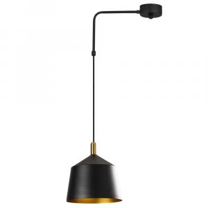 SELSEY Lampa sufitowa Ardulace z regulacją czarna/złota