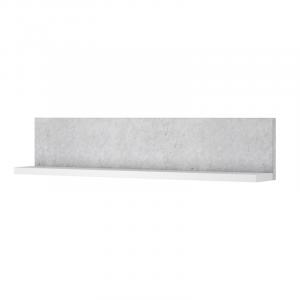 SELSEY Półka Ferido 150 cm beton Colorado