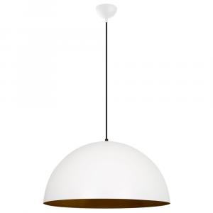 SELSEY Lampa sufitowa Rientaki średnica 60 cm biała