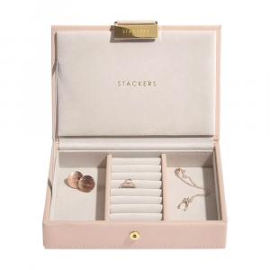 SELSEY Szkatułka na biżuterię Mini Jewellery Box różowy