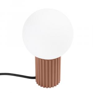 SELSEY Lampa stołowa Halo mocca