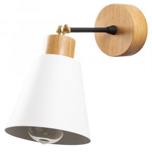 SELSEY Kinkiet ścienny Jaspara średnica 14 cm biały