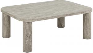 SELSEY Stolik kawowy Sorisel 100x75 cm szary marmur