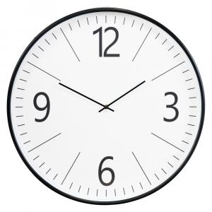 SELSEY Zegar ścienny Picupavely średnica 51 cm biało-czarny